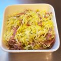 ヲートミー's cooksnap of when they made 春キャベツとサラミのサラダ☆.