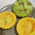くまあやせ's cooksnap of when they made 離乳食蒸しパン【ほうれん草&トマト】.