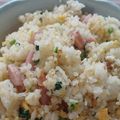 颯＆楓's cooksnap of when they made 冷やご飯と玉ねぎウインナーで炒飯お弁当.