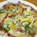 Etsu☆ko's cooksnap of when they made もちもち！ライスペーパーピザ.