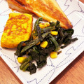 エル♀'s cooksnap of when they made 調味料1つ☆ほうれん草とコーンのマヨ炒め.