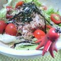 タコきち's cooksnap of when they made 青のり香る♪塩昆布とレタスの旨旨サラダ.