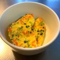 torocheese's cooksnap of when they made 離乳食完了期～レンジで簡単オムレツ♪.