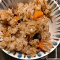 クックESIFQ7☆'s cooksnap of when they made 釜に入れるだけ！超簡単！鯖缶炊き込みご飯.