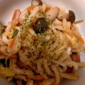 クックESIFQ7☆'s cooksnap of when they made ◆醤油味の焼きうどん◆.