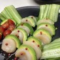 fujikoママ☆'s cooksnap of when they made 帆立とアボカドの前菜　すだち醤油ソース。.