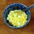 umemodoki's cooksnap of when they made スプーン1本で、ゆで卵の粗みじん♪.