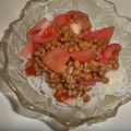 白いぐれーぷ's cooksnap of when they made トマト納豆☝アレンジ.