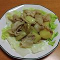 55才のおじさん's cooksnap of when they made シンプル！新じゃがと豚こまの味噌バター煮.