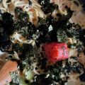 秀狼1011's cooksnap of when they made 牛乳で作るワンパン明太クリームパスタ.