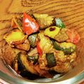 しょりゅ's cooksnap of when they made 茄子のアチャール.