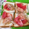 マダムカフェ♡'s cooksnap of when they made サーモンとトマトのブルスケッタ.