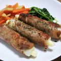 クックMEIJIA☆'s cooksnap of when they made 肉巻きチーズちくわ☆青のり塩味.