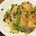 ひろごん☆0126☆'s cooksnap of when they made 簡単！塩鮭とスナップエンドウのバター炒め.