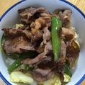 mantacarp's cooksnap of when they made 超カンタン☆ヘルシー焼肉丼.