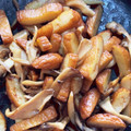 kei☆1121's cooksnap of when they made 止まらない！さつま揚げと舞茸のカレー炒め.