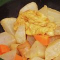 nanaきち's cooksnap of when they made 簡単！煮物・大根・おもてなし♪カレー味で.