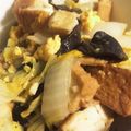 ミレーちゃん's cooksnap of when they made 白菜と玉子とキクラゲの炒め物、豚バラ入り.