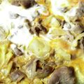 ミニートマト's cooksnap of when they made 豚バラキャベツの卵とじ.