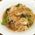 vabochan's cooksnap of when they made さっぱり＊ほうれん草と豚ばら肉のみぞれ煮.