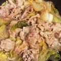 きなりん＊'s cooksnap of when they made フライパンに入れるだけ白菜豚の味噌バター.