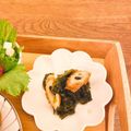 のんちごはん♡'s cooksnap of when they made 竹輪とわかめの酢の物.