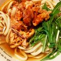 こぐまちゃんの嫁's cooksnap of when they made 豚キムチうどん.