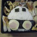 3姉妹ちゃんママ's cooksnap of when they made キャラ弁♪パトカー♪.