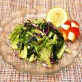 なつき☆ミ's cooksnap of when they made レタスとわかめのサラダ.