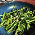 春と水's cooksnap of when they made 空芯菜,小松菜の大量消費//青菜炒め.