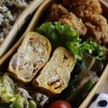 ガメコ's cooksnap of when they made お弁当に☆刻みベーコンの卵焼き。.