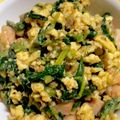 PMM's cooksnap of when they made ほうれん草とベーコンの3色炒め物.