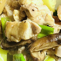 クックHB0OYQ☆'s cooksnap of when they made 鶏肉と長ねぎ椎茸のクレソル炒め.