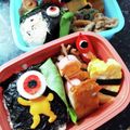 curisupin's cooksnap of when they made キャラ弁♡ ゲゲゲの鬼太郎♪.