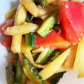 67luna's cooksnap of when they made じゃがいもとゴーヤのマリネ風.