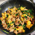 ちょ〜☆'s cooksnap of when they made 豚肉とほうれん草の甘辛卵炒め.