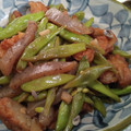 クック6DDPP8☆'s cooksnap of when they made ささげとこんにゃくの炒め煮.