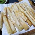 リラシャン's cooksnap of when they made 餃子の皮で♡チーズ&枝豆スティック☆.