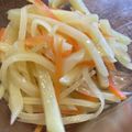 ＊naocook＊'s cooksnap of when they made めんつゆで☆じゃがいもと人参のきんぴら.