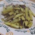 きらり流れ星's cooksnap of when they made さつまいもと豚バラ肉の炒め物.