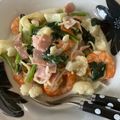 バウンド's cooksnap of when they made 海老とほうれん草の柚子胡椒クリームパスタ.