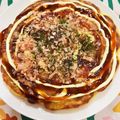 Lily飯's cooksnap of when they made 小麦粉で!!とろろでﾄﾛﾄﾛ♡お好み焼き.