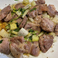 クック茶々茶's cooksnap of when they made 簡単☆豚肉とセロリのハーブバター炒め.
