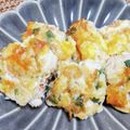 とみー＆ぱんちゃん's cooksnap of when they made ♡カニカマと大葉のチーズ焼きつくね♡.