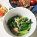 そらてんママ's cooksnap of when they made 小松菜とツナだけ.