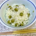 ひんけつママ's cooksnap of when they made 炊飯器で炊くだけ♡ グリンピースごはん.
