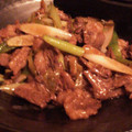 クック9N93E8☆'s cooksnap of when they made 簡単！牛肉と長ネギのオイスター炒め.