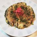 お山のエイ's cooksnap of when they made お豆腐入りふわふわお好み焼き.