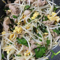 sato3★'s cooksnap of when they made 豚肉ともやしのにら玉炒め.