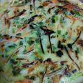 クックE7XI8V☆'s cooksnap of when they made 小ねぎとチーズのチヂミ.